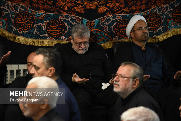 مراسم عزاداری دهه پایانی صفر در حسینیه دفتر آیت الله علم الهدی