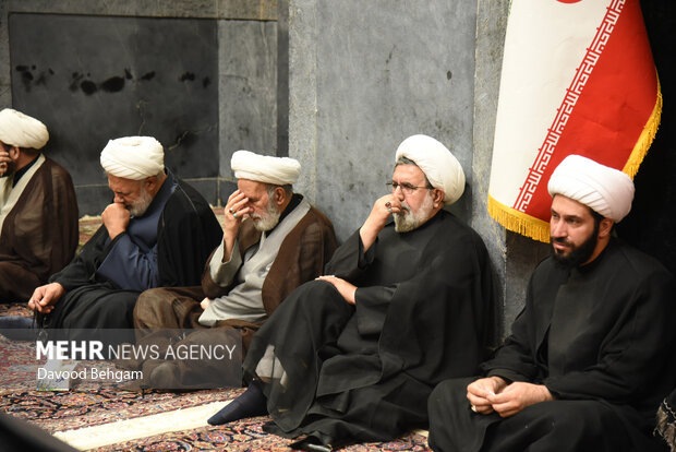 مراسم عزاداری ایام پایانی ماه صفر در دارالقرآن حرم رضوی