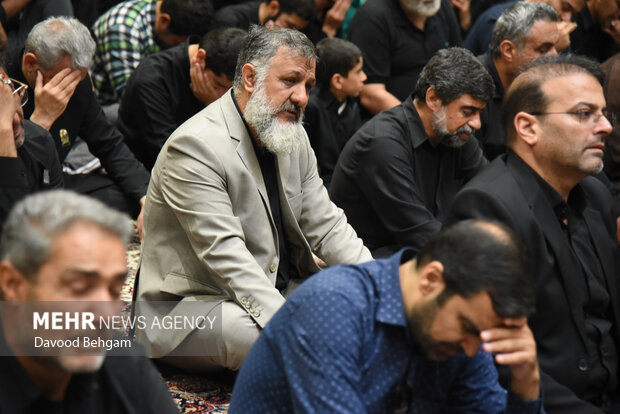 مراسم عزاداری ایام پایانی ماه صفر در دارالقرآن حرم رضوی