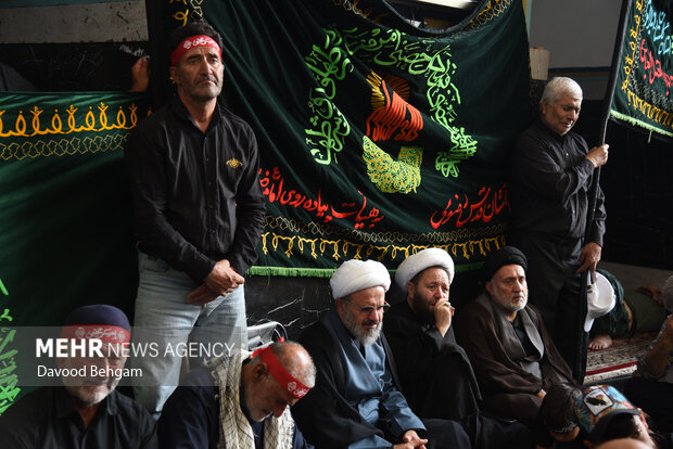عزاداری گلستانی‌ها در حرم مطهر امام رضا (ع)