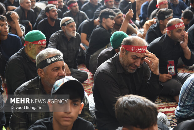 عزاداری گلستانی‌ها در حرم مطهر امام رضا (ع)