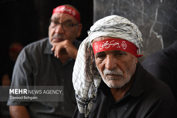 عزاداری گلستانی‌ها در حرم مطهر امام رضا (ع)
