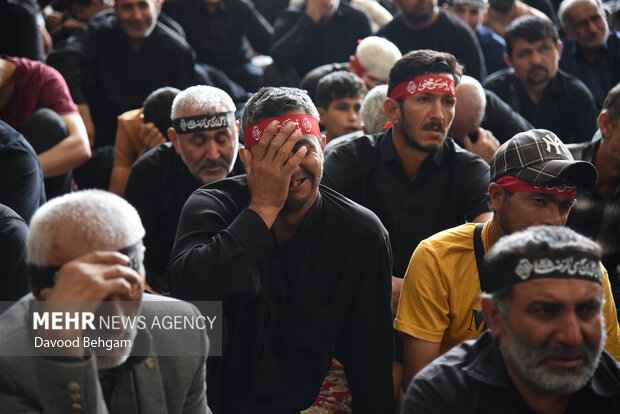 عزاداری گلستانی‌ها در حرم مطهر امام رضا (ع)