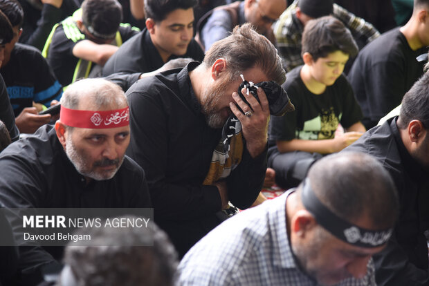 عزاداری گلستانی‌ها در حرم مطهر امام رضا (ع)