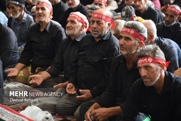 عزاداری گلستانی‌ها در حرم مطهر امام رضا (ع)