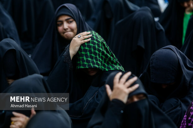 اجتماع عزاداری هیئت‌های نوجوان «ابناء الرضا (ع)» در حرم رضوی
