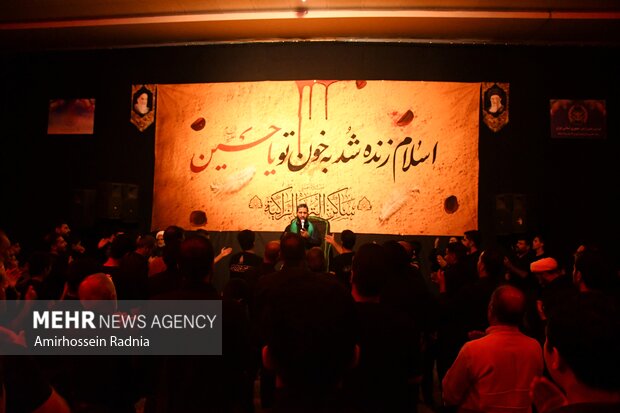مراسم عزاداری شب شهادت امام رضا ع در بیرجند