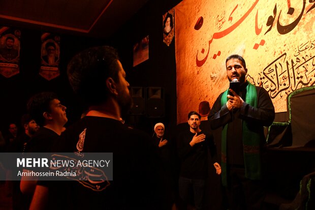 مراسم عزاداری شب شهادت امام رضا ع در بیرجند