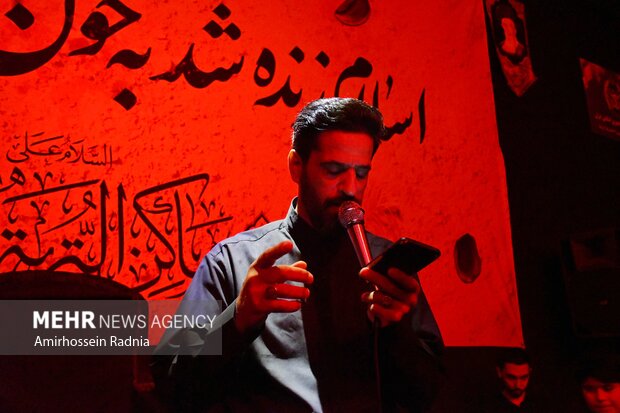 مراسم عزاداری شب شهادت امام رضا ع در بیرجند