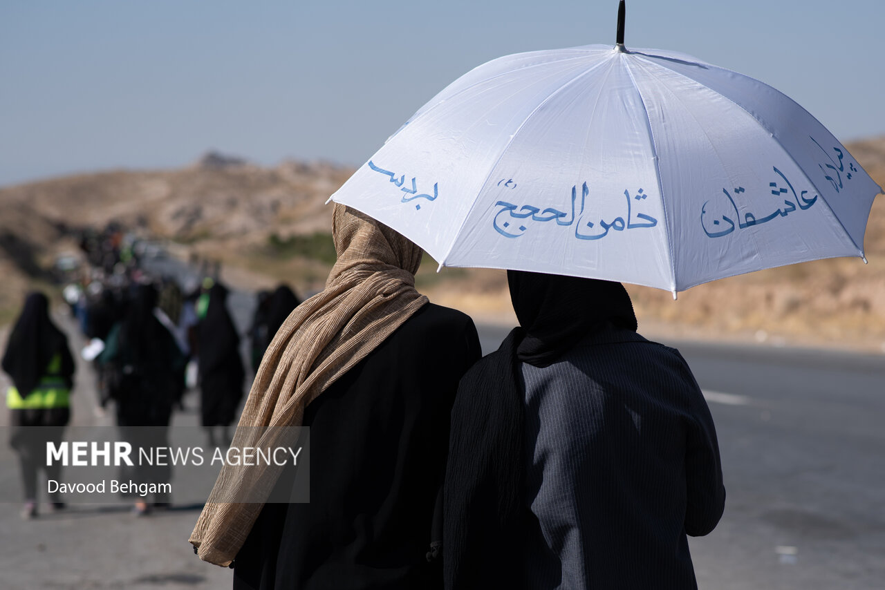 روایتی از دلهای بیقرار و گامهای استوار زائران پیاده امام رضا (ع)