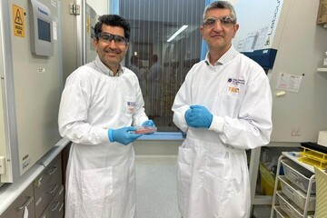 2 Iranian researchers grow living skin using stem cell in UQ
