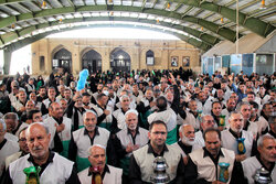 ورود کاروان خادمیاران رضوی به اجتماع امام رضایی‌ها در کرمانشاه