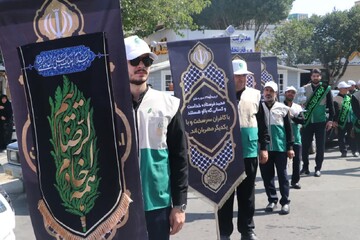 مراسم تعزیه به مناسبت سالروز شهادت امام رضا(ع) در فراهان