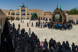 آیین «نخل برداری» شهادت امام رضا(ع) در بنادکوک دیزه