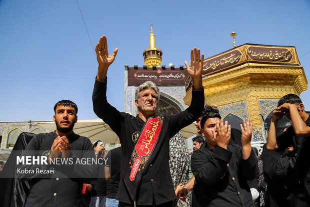 مشهدالرضا در سوگ؛ حضور میلیونی زائران در سالروز شهادت امام هشتم