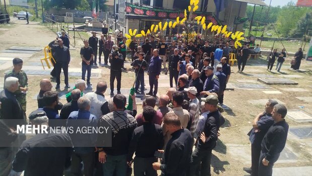 آیین عزاداری روز شهادت امام رضا(ع) در روستای ماشک تهرانچی