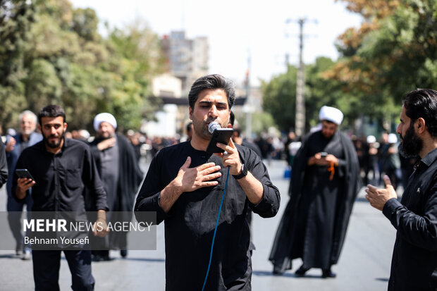 عزاداری شهادت امام رضا(ع) در اراک