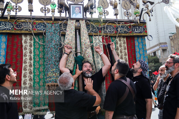 عزاداری سالروز شهادت امام رضا (ع) در مشهد