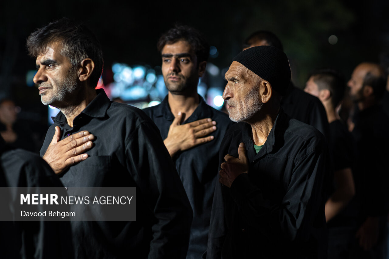 زمزمه «آمدم ای شاه پناهم بده» در مازندران؛ طریق الرضا غرق در ماتم