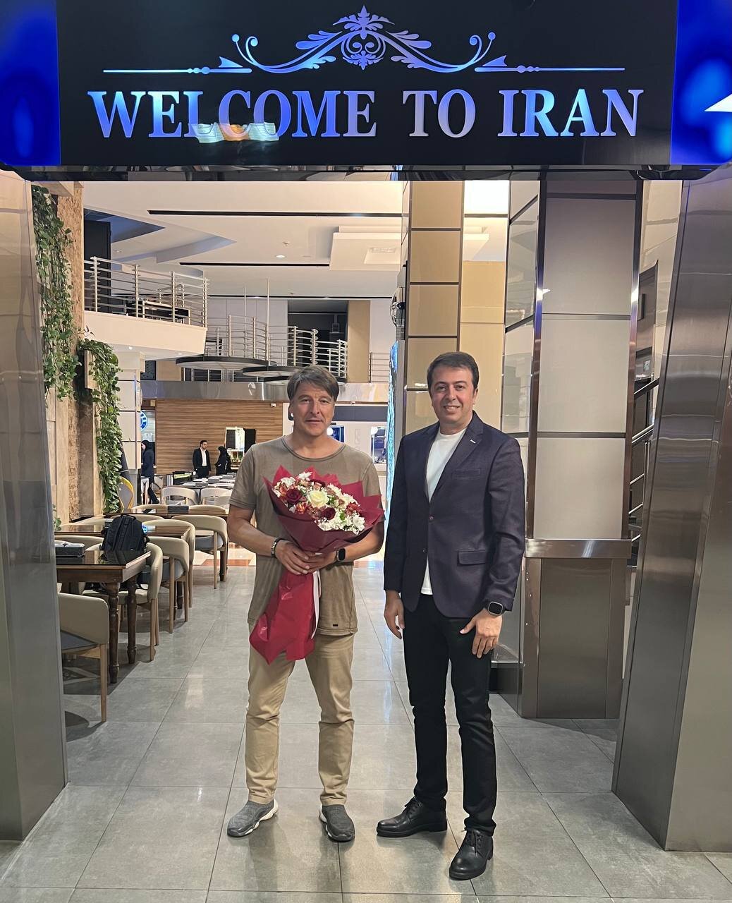 مربی جدید پرسپولیس وارد تهران شد + عکس 2