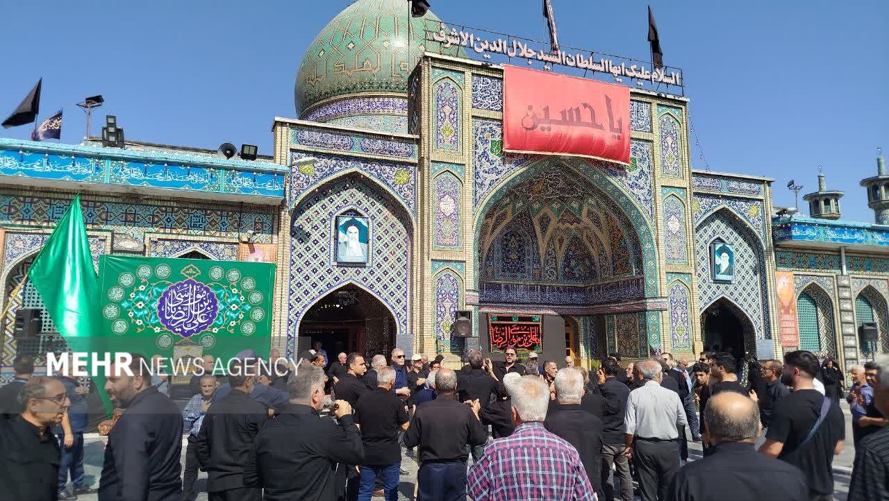 گیلان در عزای امام رئوف (ع)؛ نوای «یا رضا» در کوچه های گیلان پیچید