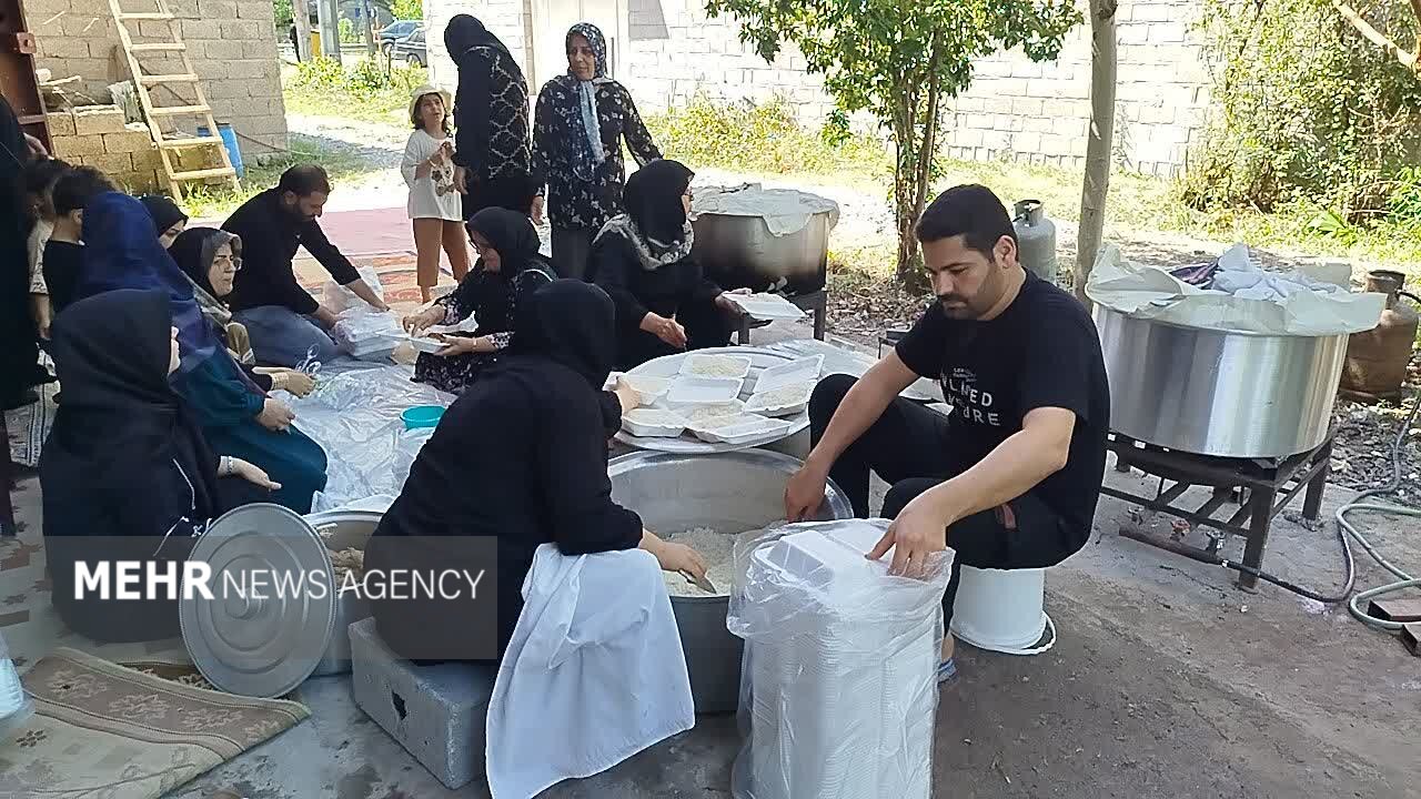 گیلان در عزای امام رئوف (ع)؛ نوای «یا رضا» در کوچه های گیلان پیچید