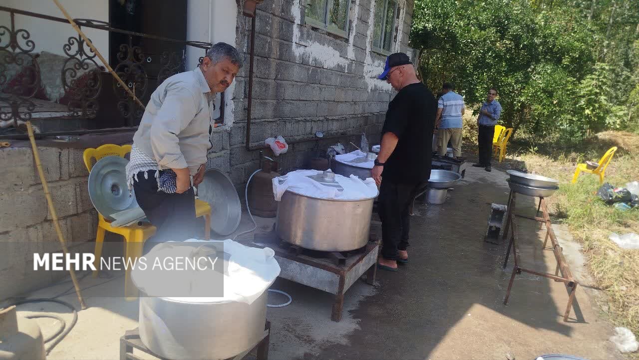 آئین سنتی علمواچینی در روستای ماشک تهرانچی برگزار شد