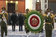 Pezeşkiyan'dan İslam Cumhuriyeti'nin Kurucusu'na saygı ziyareti(+video)