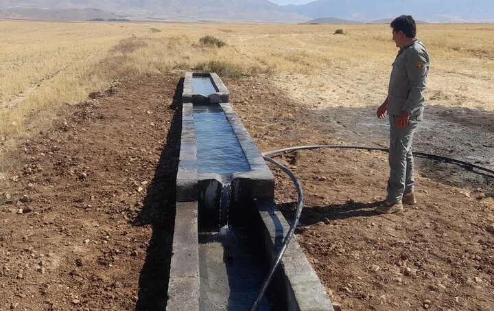 خشکی دریاچه پری( خندقلو )حیات وحش زنجان را تهدید میکند