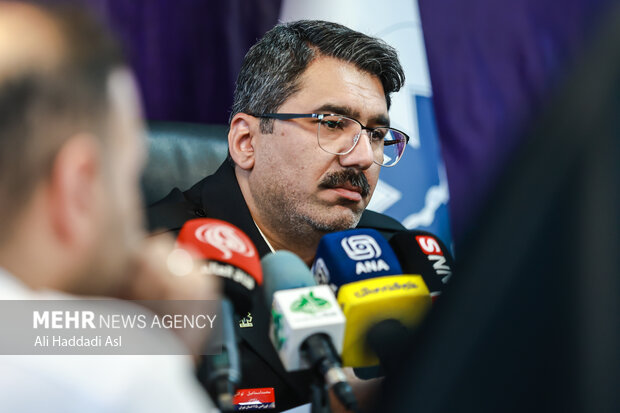 نشست خبری رئیس اورژانس تهران 14