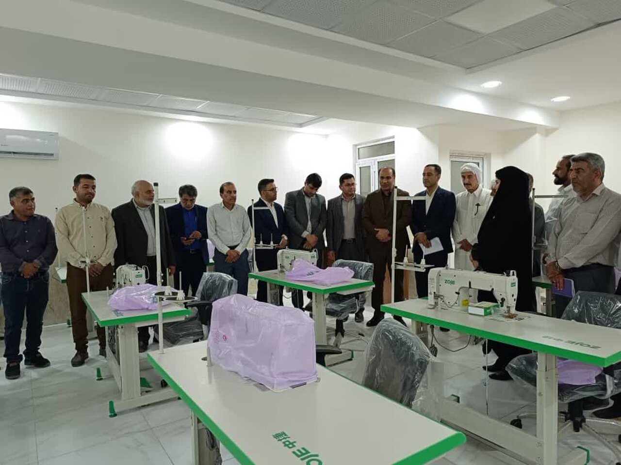 کارگاههای آموزشی و تولیدی در نخلتقی افتتاح شد