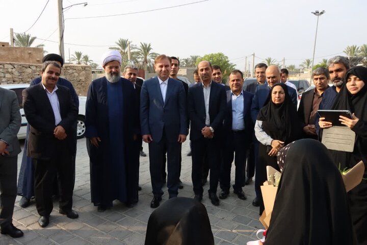 افتتاح ۱۵۹ پروژه عمرانی و اقتصادی در دشتی