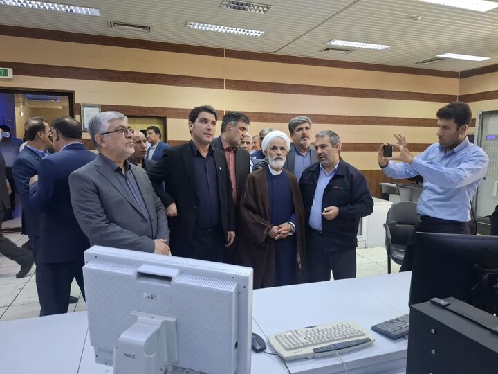 بازدید معاون حقوقی رئیس جمهور از نیروگاه سیکل ترکیبی سنندج بازدید معاون حقوقی رئیس جمهور از نیروگاه سیکل ترکیبی سنندج