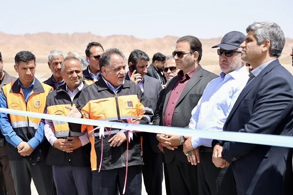 افتتاح ۸ پروژه شاخص راهداری و حمل و نقل جادهای طبس