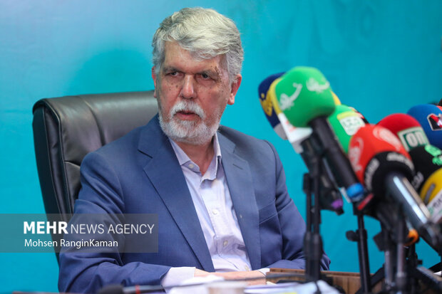 نشست خبری وزیر فرهنگ و ارشاد اسلامی 7