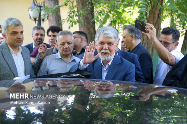 نشست خبری وزیر فرهنگ و ارشاد اسلامی 14