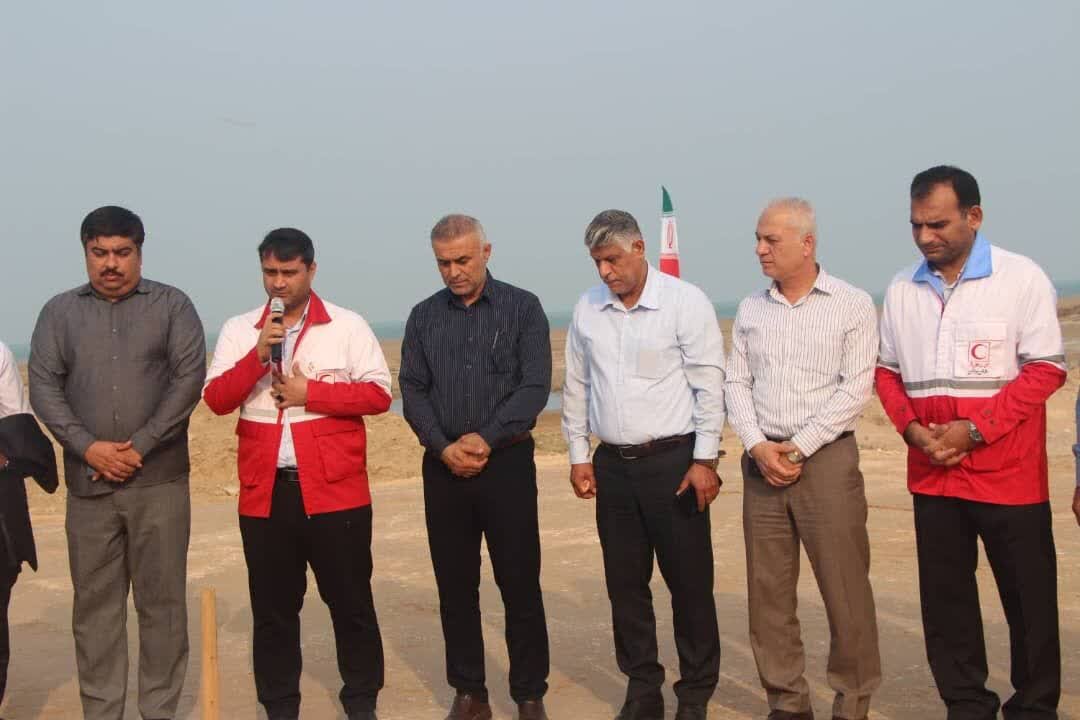 عملیات احداث پایگاه چندمنظوره امداد و نجات ساحلی گناوه آغاز شد