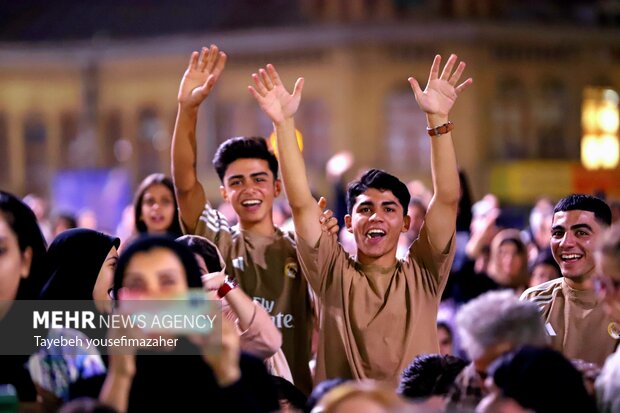کنسرت علی لهراسبی در جشن بزرگ همدان