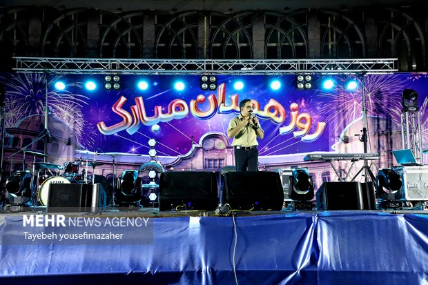 کنسرت علی لهراسبی در جشن بزرگ همدان