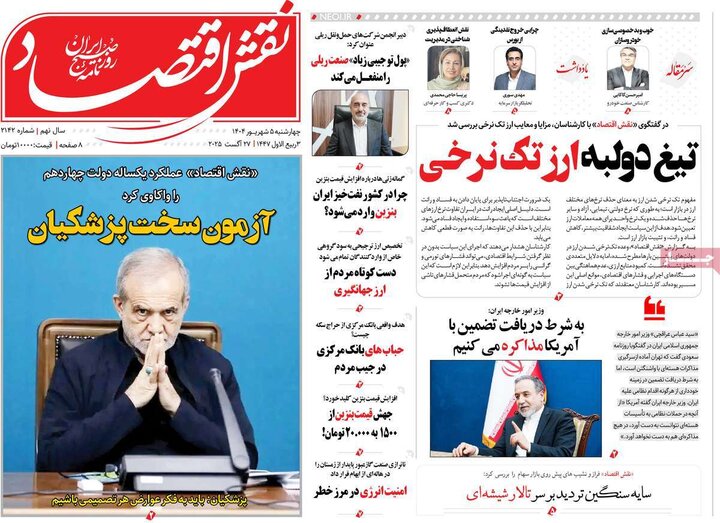 روزنامه اقتصادی
