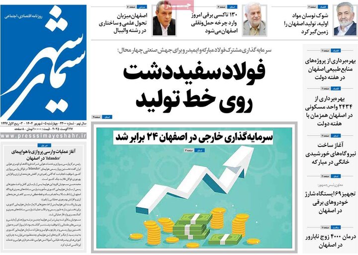 روزنامه‌های اصفهان