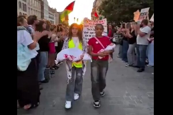 Belçika'da Gazze ile dayanışma gösterisi Belçika'da Gazze ile dayanışma gösterisi