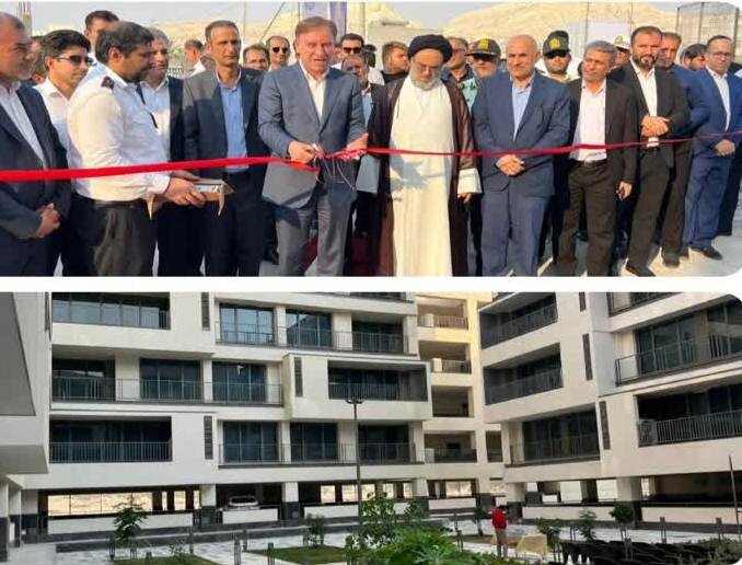 پروژه ۲۷۲ واحدی شهرک مسکونی در جم افتتاح شد پروژه ۲۷۲ واحدی شهرک مسکونی در جم افتتاح شد
