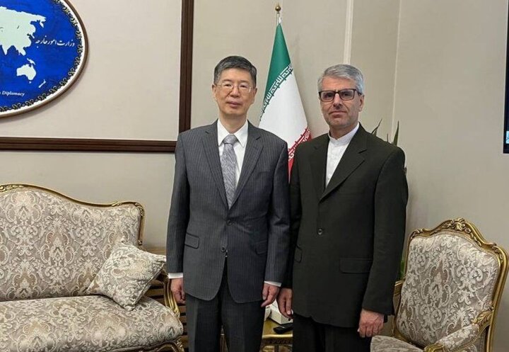 دیدار بقائی با سفیر جمهوری خلق چین در ایران