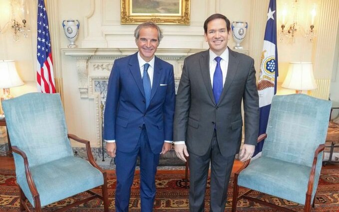 محورهای گفتگوی «گروسی» با وزیر خارجه آمریکا محورهای گفتگوی «گروسی» با وزیر خارجه آمریکا