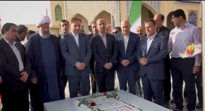 افتتاح پروژه ها در دشتی با حضور استاندار بوشهر