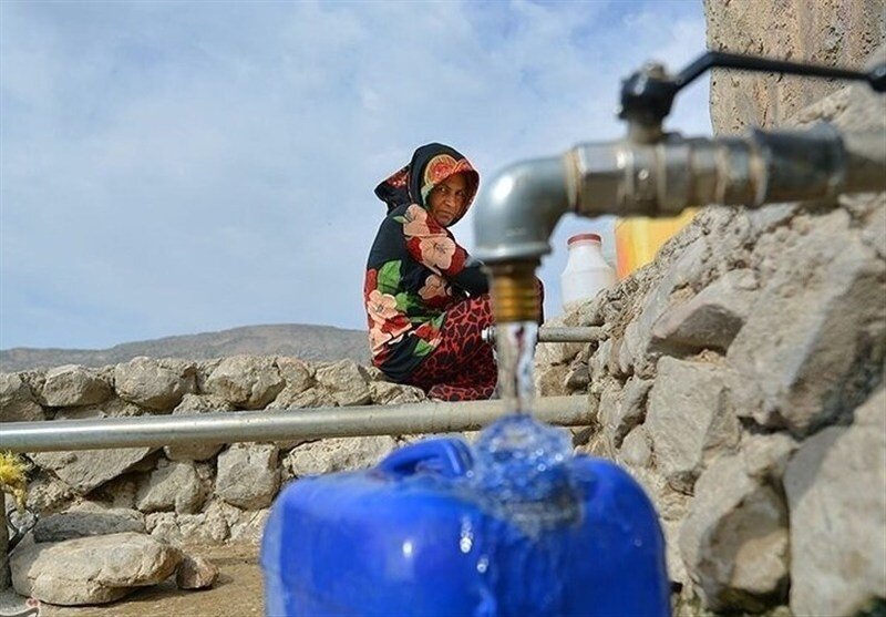 طرح تأمین آب روستای چاه نوروز قلعه‌ گنج به بهره‌برداری رسید