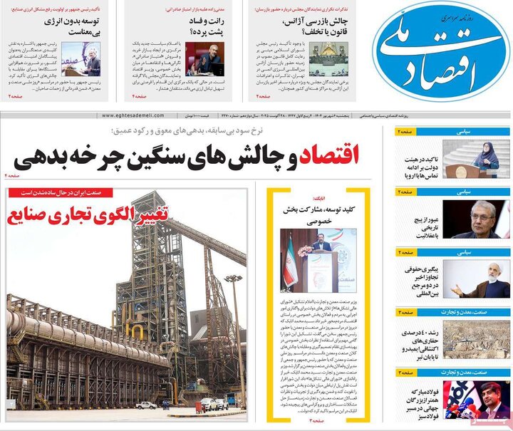 روزنامه اقتصادی