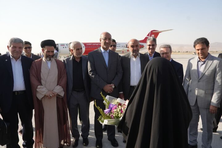 وزیر تعاون، کار و رفاه اجتماعی وارد کرمانشاه شد