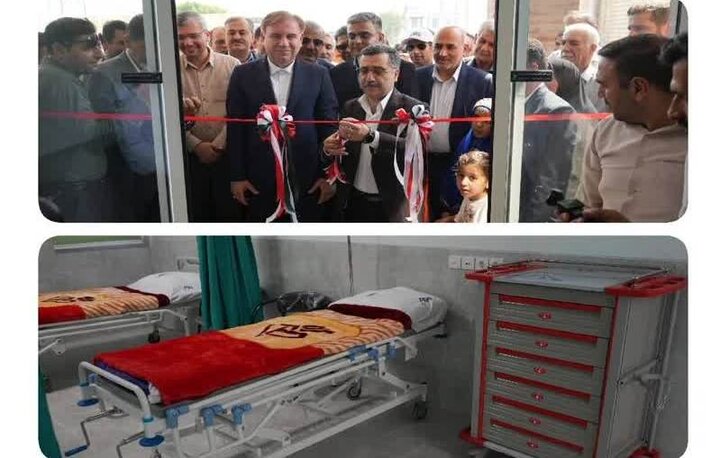 مرکز جامع سلامت آبپخش به بهرهبرداری رسید مرکز جامع سلامت آبپخش به بهرهبرداری رسید